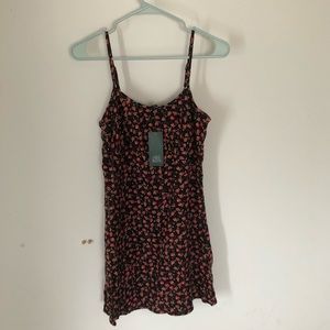 Wild Fable Black Floral Kami Summer Dress